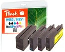 Bild 3 von Peach Spar Pack Plus Tintenpatronen kompatibel zu HP No. 950, No. 951