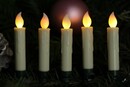 Bild 2 von Star-Max LED Christbaumkerzenset mit 10 kabellosen Kerzen mit weißer Flamme