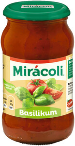 Miracoli Pasta Sauce mit Basilikum 400 g