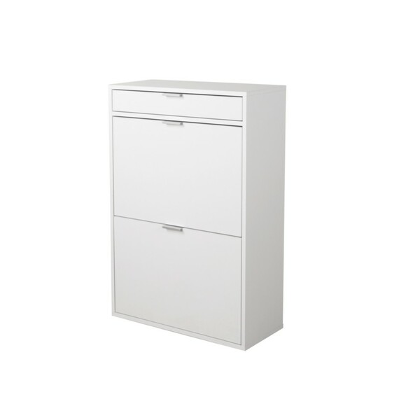 Bild 3 von HappyHome Mülleimerschrank mit Schublade & Innenbehälter HEI03-WEI weiß