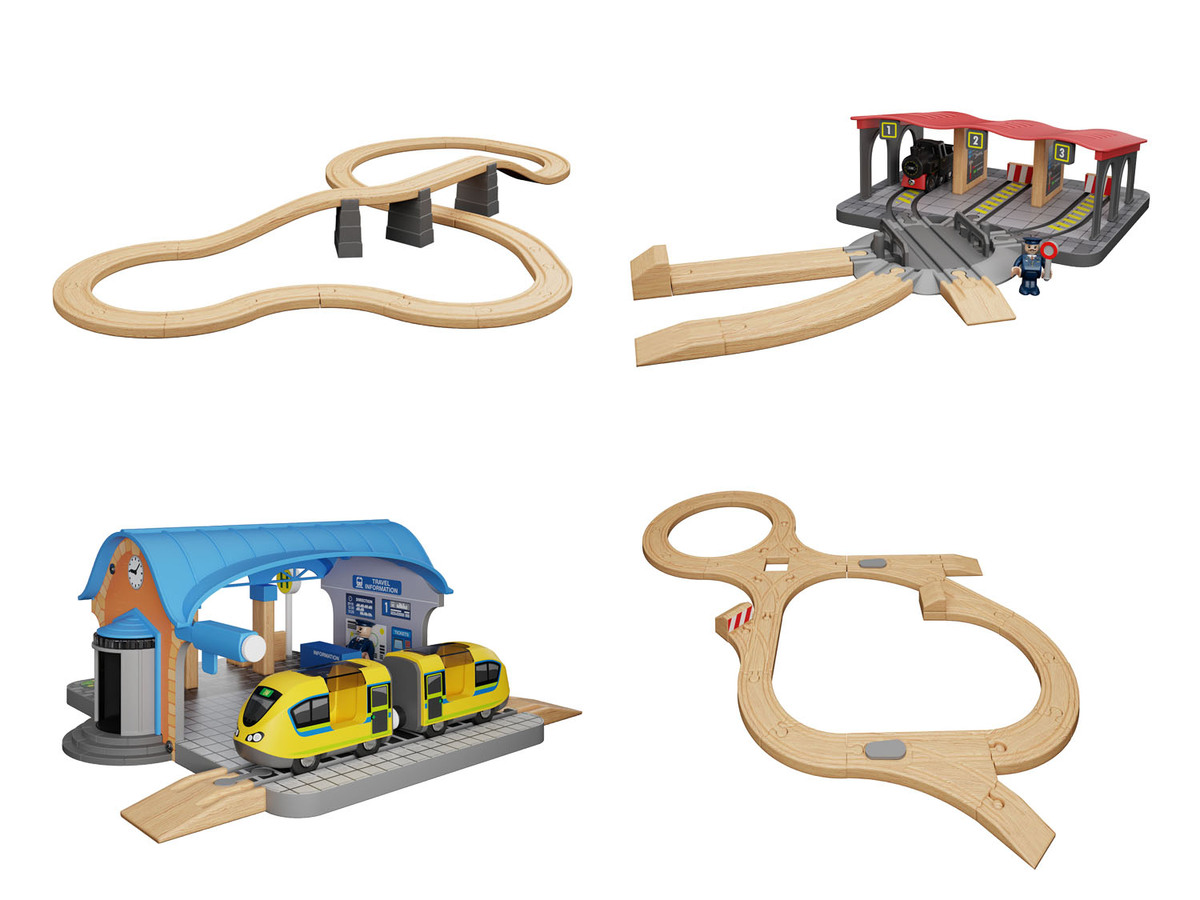 Bild 1 von PLAYTIVE® Holz Bahn Erweiterungset