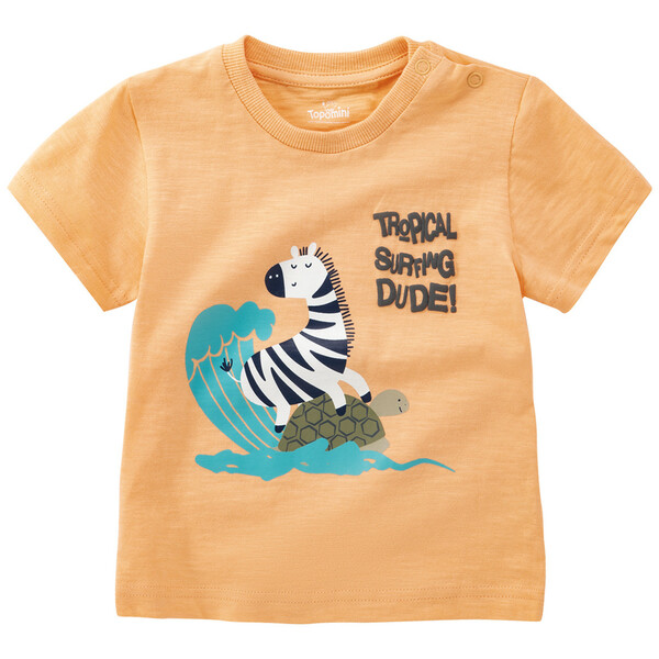 Bild 1 von Baby T-Shirt mit Tier-Motiv ORANGE