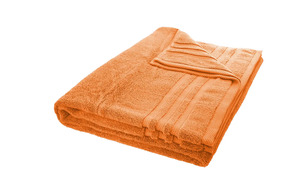 LAVIDA Badetuch  Soft Cotton orange reine Micro-Baumwolle, Baumwolle Maße (cm): B: 100 Heimtextilien