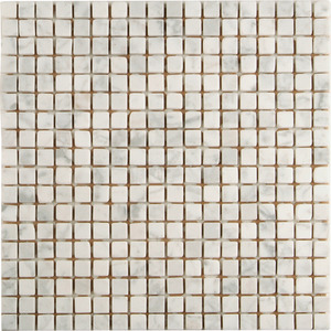 Mosaikfliese Carrara white 30,5x30,5cm