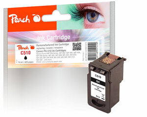 Peach Druckkopf schwarz kompatibel zu Canon PG-510