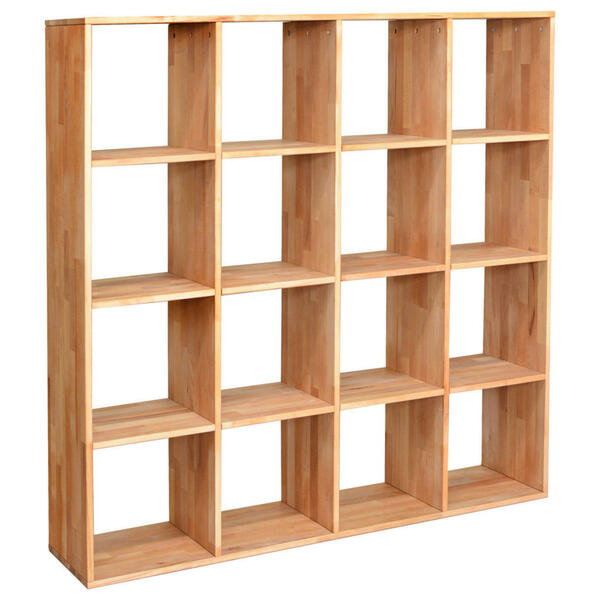 Bild 1 von Livetastic Regal kernbuche massiv buchefarben  Cube  Holz