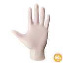 Bild 1 von Multitec Latex-Handschuhe, Größe L - Weiß, 50er-Set