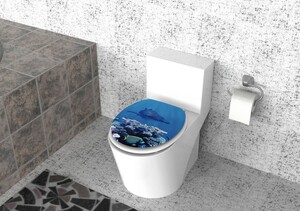 Duschwell MDF WC-Sitz 3D Meerswelt