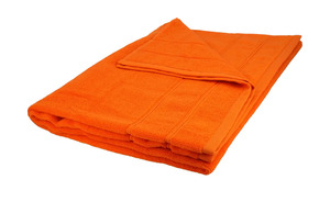 HOME STORY Badetuch  Lifestyle orange reine Baumwolle, Baumwolle Maße (cm): B: 100 Heimtextilien