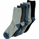 Bild 1 von Jungen-Socken Stretch 5er-Pack, Hellblau/Nachtblau, 23/26