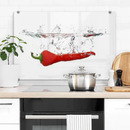 Bild 1 von Wall-Art Herd-Abdeckplatte »Spritzschutz Küche Chilischote«, (1 tlg.)