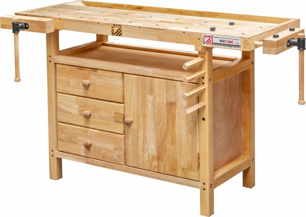 Bild 1 von Holzmann Hobelbank WB138C 138 x 62 x 84 cm