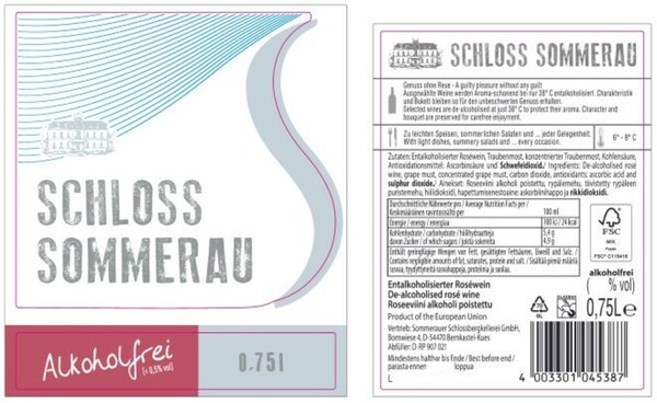 Bild 3 von "Aktionspaket" Schloss Sommerau alkoholfrei