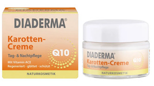 Diaderma Tages- und Nachtpflege Karotten-Creme Q10