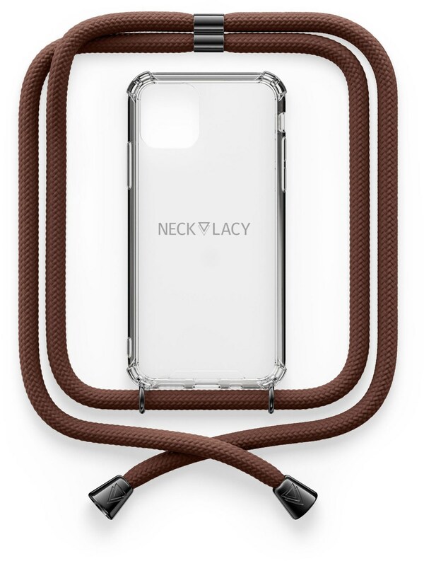 Bild 1 von Necklace Case Schutz-/Design-Cover für iPhone 12 Pro/12 Pro Max noisette brown gunmetal