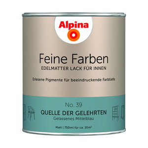 Alpina Buntlack 'Feine Farben' Quelle der Gelehrten, matt 750ml