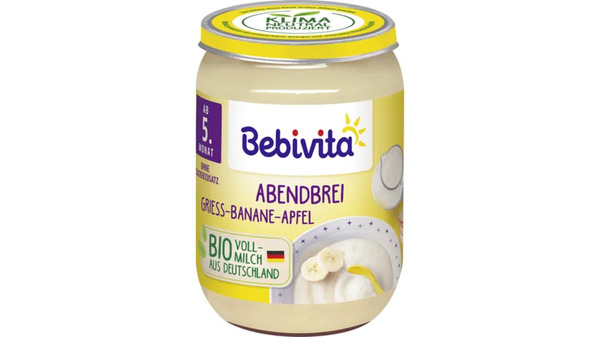 Bild 1 von Bebivita Abendbrei - Grieß-Banane-Apfel