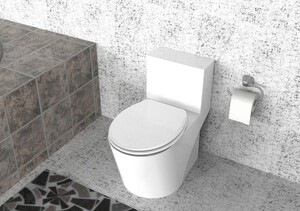 Duschwell Duroplast WC-Sitz weiß Eco