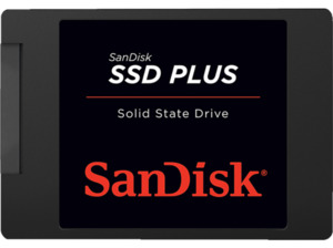 SANDISK PLUS Festplatte, 2 TB SSD SATA 6 Gbps, 2,5 Zoll, intern