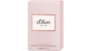 s.Oliver FOR HER Eau de Parfum Natural Spray
