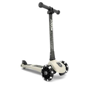 Scoot and Ride Kinderscooter Highwaykick 3  Grau  Metall