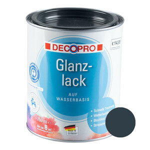 DecoPro Acryl Glanzlack 750 ml RAL 7016 anthrazit