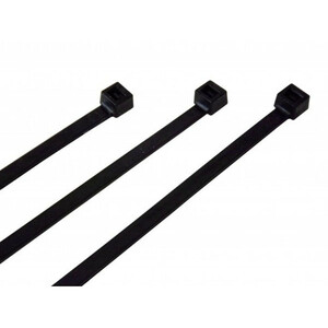 Germania Kabelbinder 2,5x100 mm schwarz aus Kunststoff 100-teilig