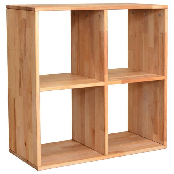 Bild 1 von Livetastic Regal kernbuche massiv buchefarben  Cube  Holz