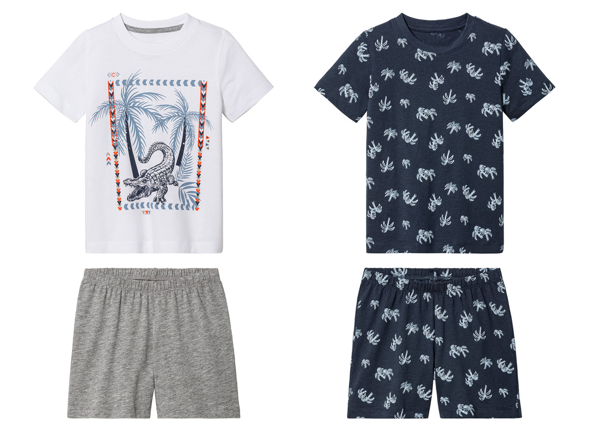 Bild 1 von pepperts!® Kinder Jungen Pyjama, mit Rundhalsausschnitt