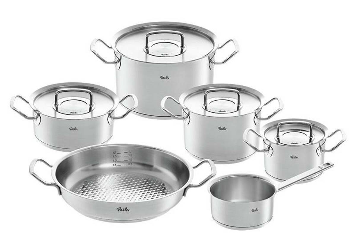 Bild 1 von Fissler Topfset 5-tlg. Original Profi Collection 2 + gratis Servierpfanne 28cm