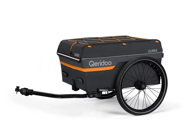 Bild 3 von Qeridoo Cargo Fahrrad Anhänger Qubee Grey, faltbar