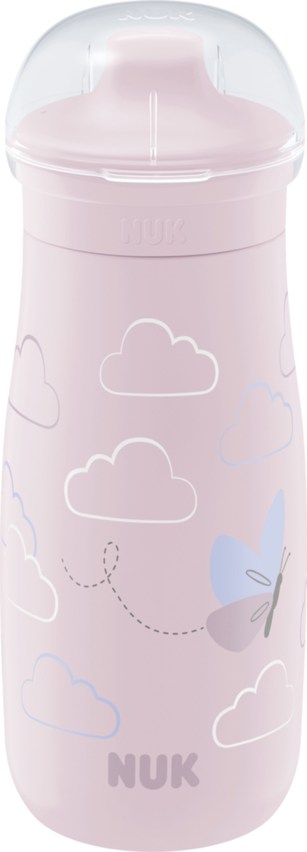 Bild 1 von NUK Mini-Me Sip Trinkflasche rosa 300ml, ab 9 Monate