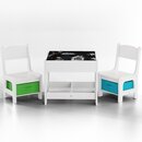 Bild 1 von Baby Vivo Kindersitzgruppe mit multifunktionalem Tisch und 2 Stühlen aus Holz - Max
