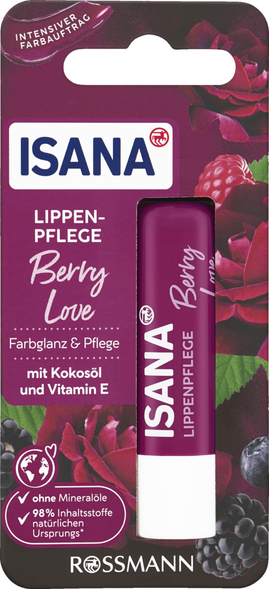 Bild 1 von ISANA Lippenpflege Berry Love