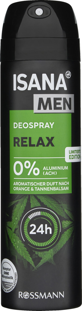 Bild 1 von ISANA MEN Deospray Relax