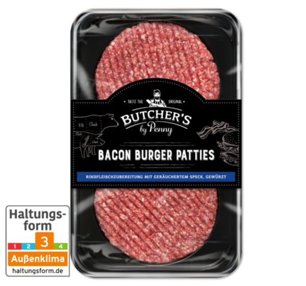 Bild 1 von BUTCHER’S Frische Bacon Burger Patties*