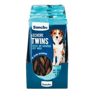 Sancho Hundesnack Twins 5 ST / 100 g, 22er Pack