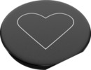 Bild 3 von PopSockets PopGrip White Heart Black