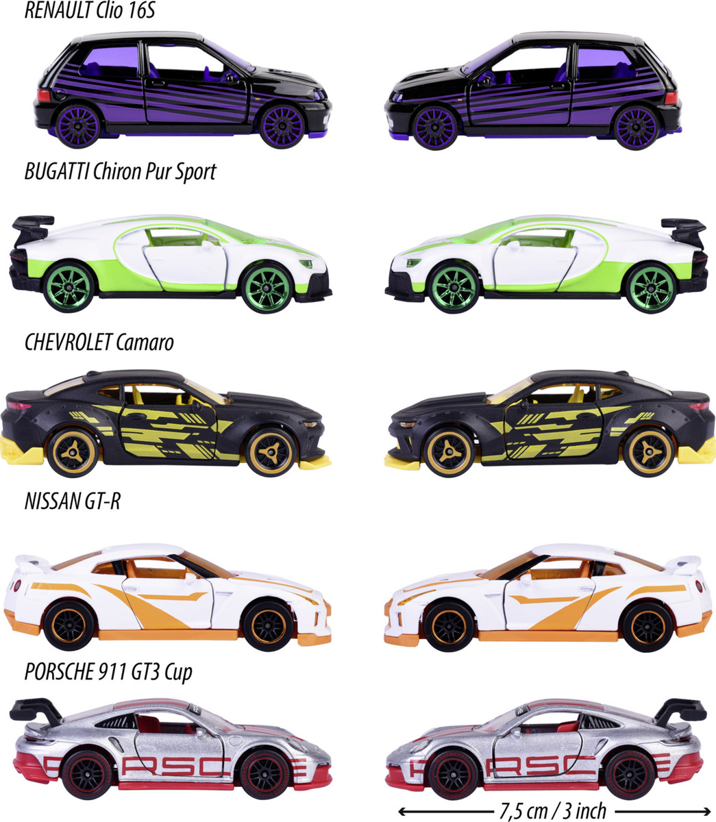 Bild 2 von Majorette 5er Set Spielzeugautos Geschenkset