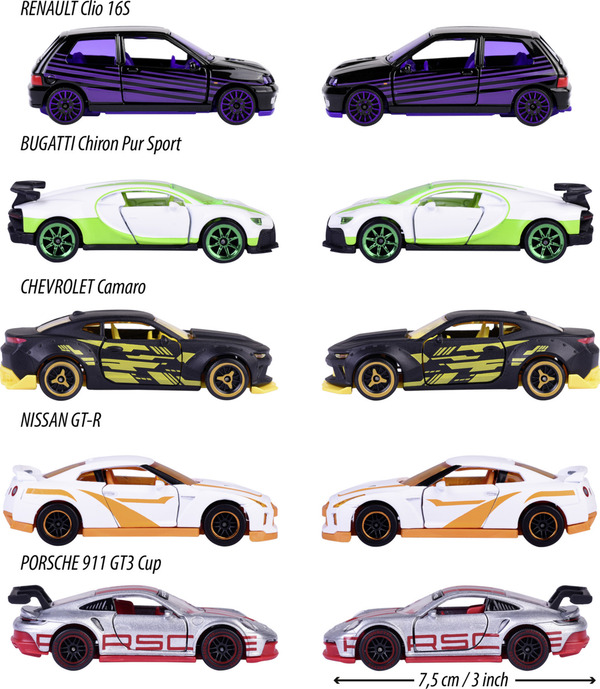 Bild 2 von Majorette 5er Set Spielzeugautos Geschenkset