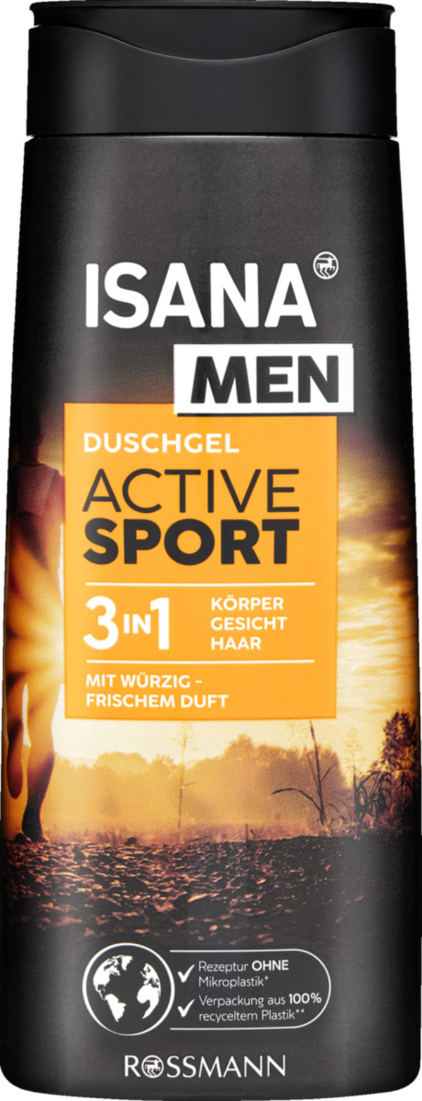 Bild 1 von ISANA men 
            2in1 Duschgel Sport