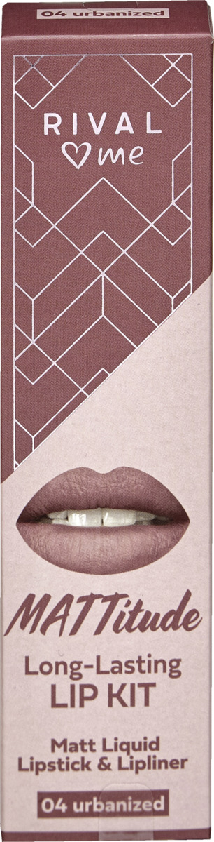 Bild 1 von RIVAL loves me Mattitude Lip Kit 04 urbanized