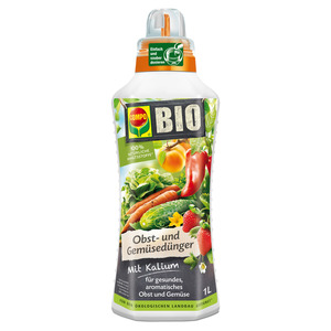 Compo Bio-Dünger für Obst und Gemüsepflanzen 1 l