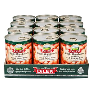 Dilek Weiße Riesenbohnen 240 g, 12er Pack