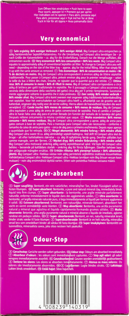 Bild 2 von Vitakraft Compact ultra Klumpstreu, 8 kg