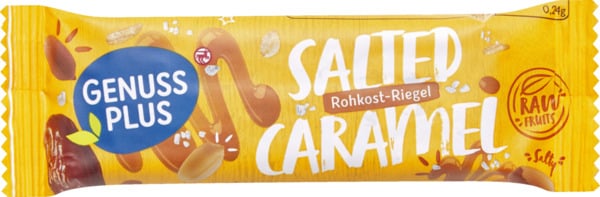 Bild 1 von GENUSS PLUS Rohkost Riegel Salted Caramel