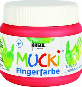 Kreul Mucki Fingerfarbe
, 
rot, 150 ml