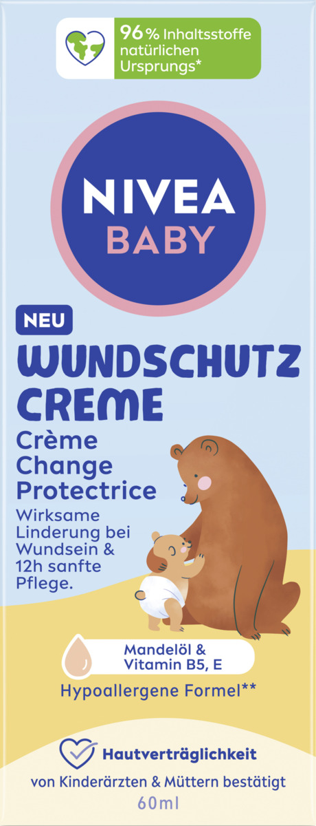 Bild 1 von NIVEA BABY Wundschutz Creme, 60 ml