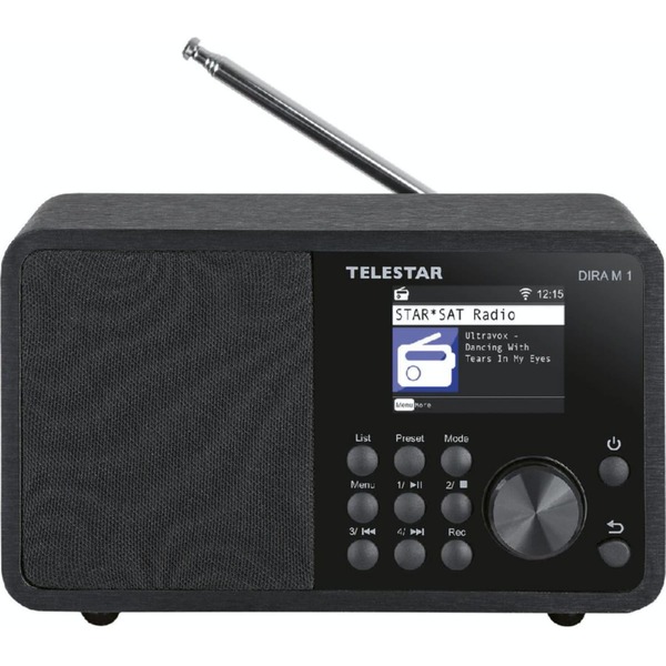 Bild 1 von TELESTAR DIRA M 1 Kompaktes Multifunktionsradio (Internetradiostreams, DAB+, Bluetooth 5.1, TFT LCD Farbdisplay, USB Ladefunktion)