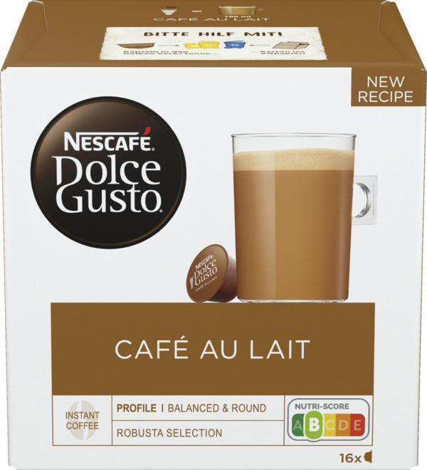 Bild 1 von Nescafé Dolce Gusto 
            Kapseln "Café au Lait"